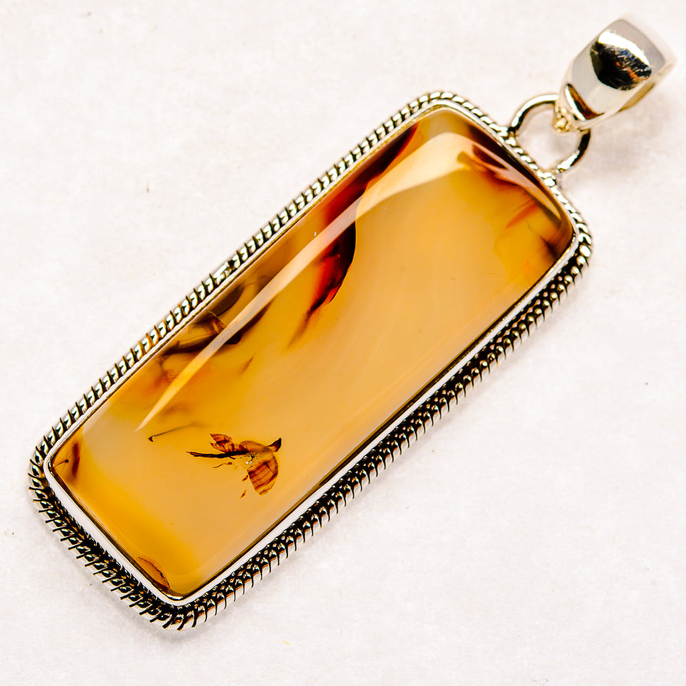 Montana Agate Pendants handcrafted by Ana Silver Co - PD22163 - Photo 2