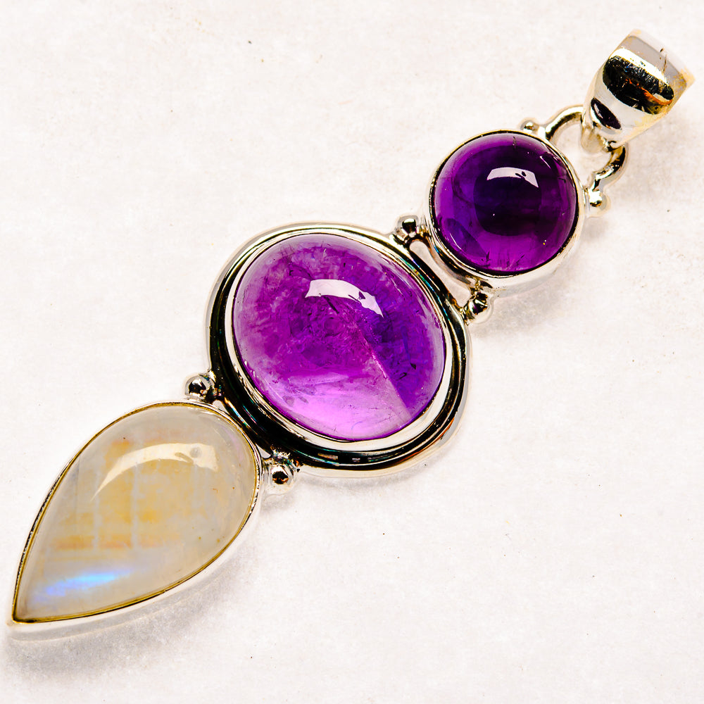 Amethyst Pendants handcrafted by Ana Silver Co - PD22171