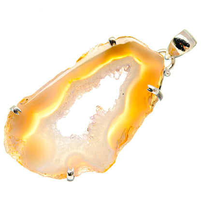 Geode Slice Pendants handcrafted by Ana Silver Co - PD22201 - Photo 2