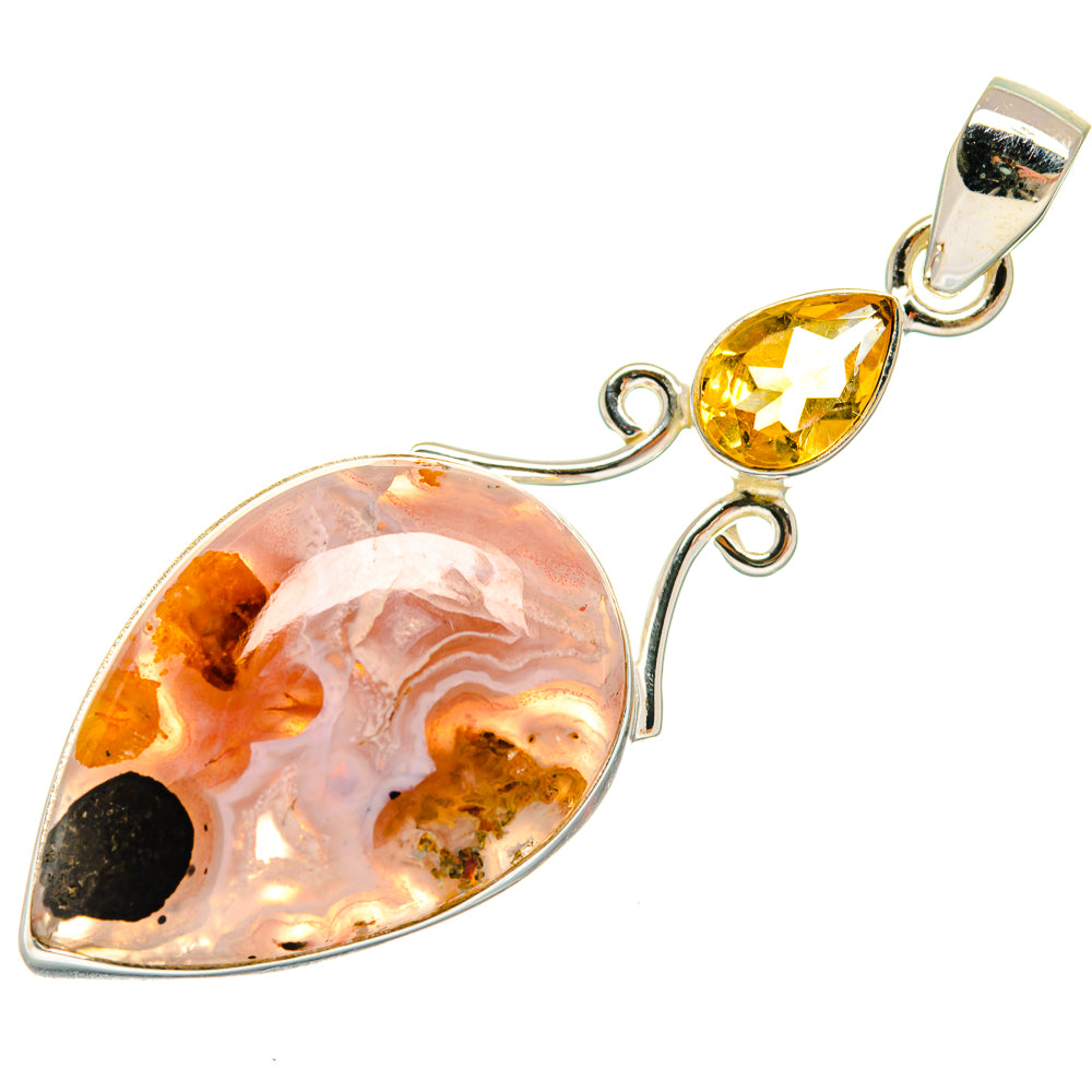 Ocean Jasper Pendants handcrafted by Ana Silver Co - PD22211