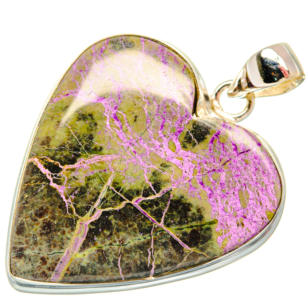 Stichtite Pendants handcrafted by Ana Silver Co - PD22214