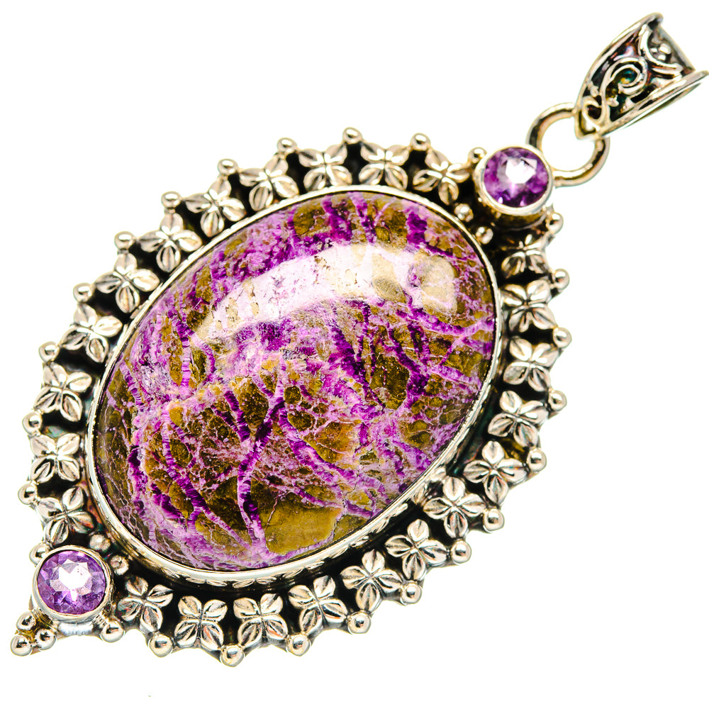 Stichtite Pendants handcrafted by Ana Silver Co - PD22215