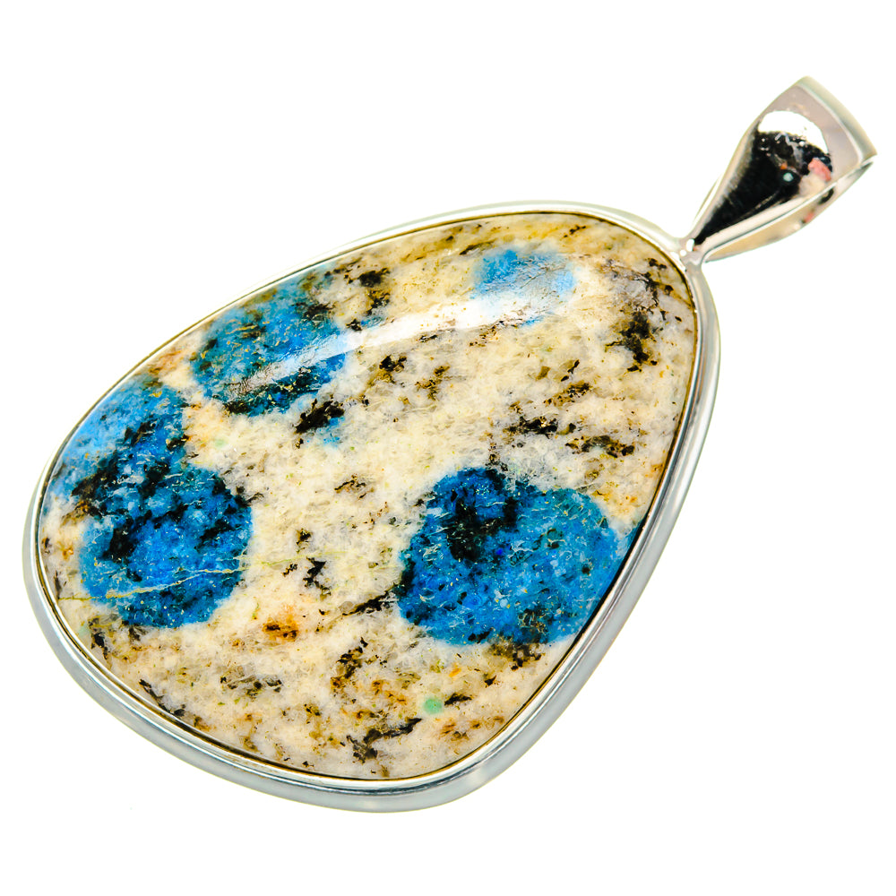 K2 Blue Azurite Pendants handcrafted by Ana Silver Co - PD22222 - Photo 2