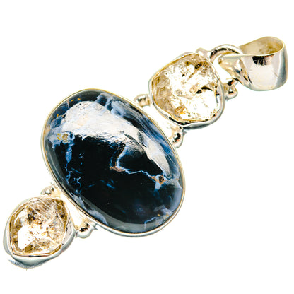 Pietersite Pendants handcrafted by Ana Silver Co - PD22227