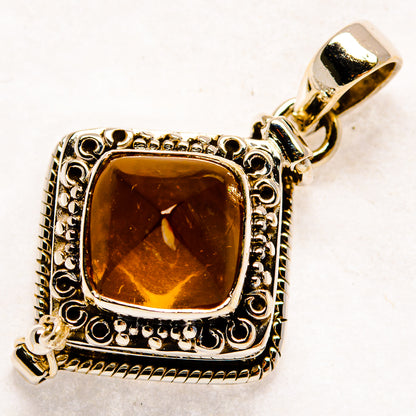 Citrine Pendants handcrafted by Ana Silver Co - PD22240 - Photo 2