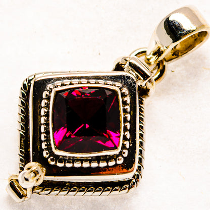 Garnet Pendants handcrafted by Ana Silver Co - PD22242 - Photo 2