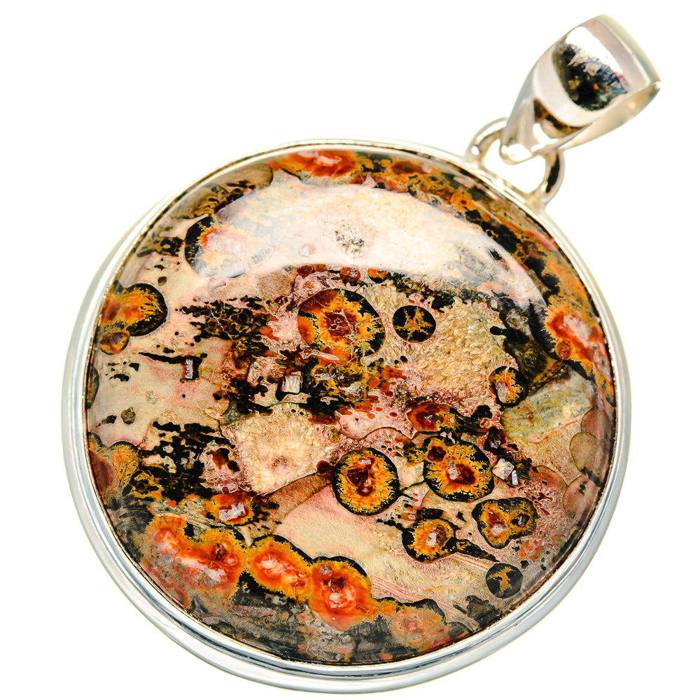 Poppy Jasper Pendants handcrafted by Ana Silver Co - PD22254 - Photo 2