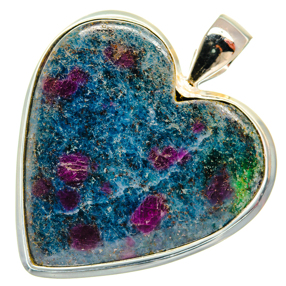 Ruby Fuchsite Pendants handcrafted by Ana Silver Co - PD22264