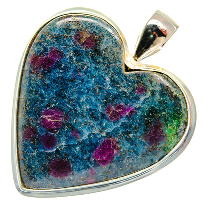 Ruby Fuchsite Pendants handcrafted by Ana Silver Co - PD22264