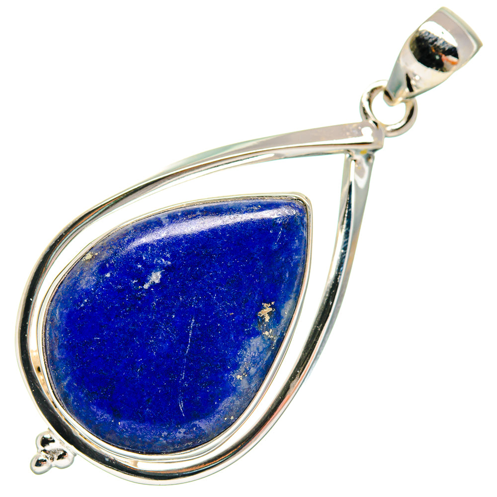 Lapis Lazuli Pendants handcrafted by Ana Silver Co - PD22274 - Photo 2