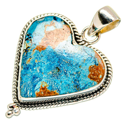 Shattuckite Pendants handcrafted by Ana Silver Co - PD22277