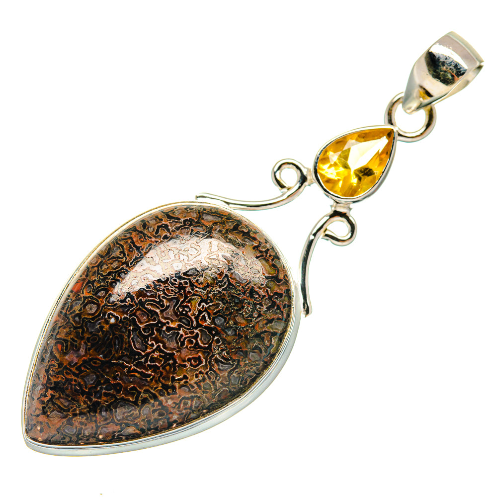 Dinosaur Bone Pendants handcrafted by Ana Silver Co - PD22284 - Photo 2