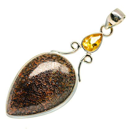 Dinosaur Bone Pendants handcrafted by Ana Silver Co - PD22284 - Photo 2