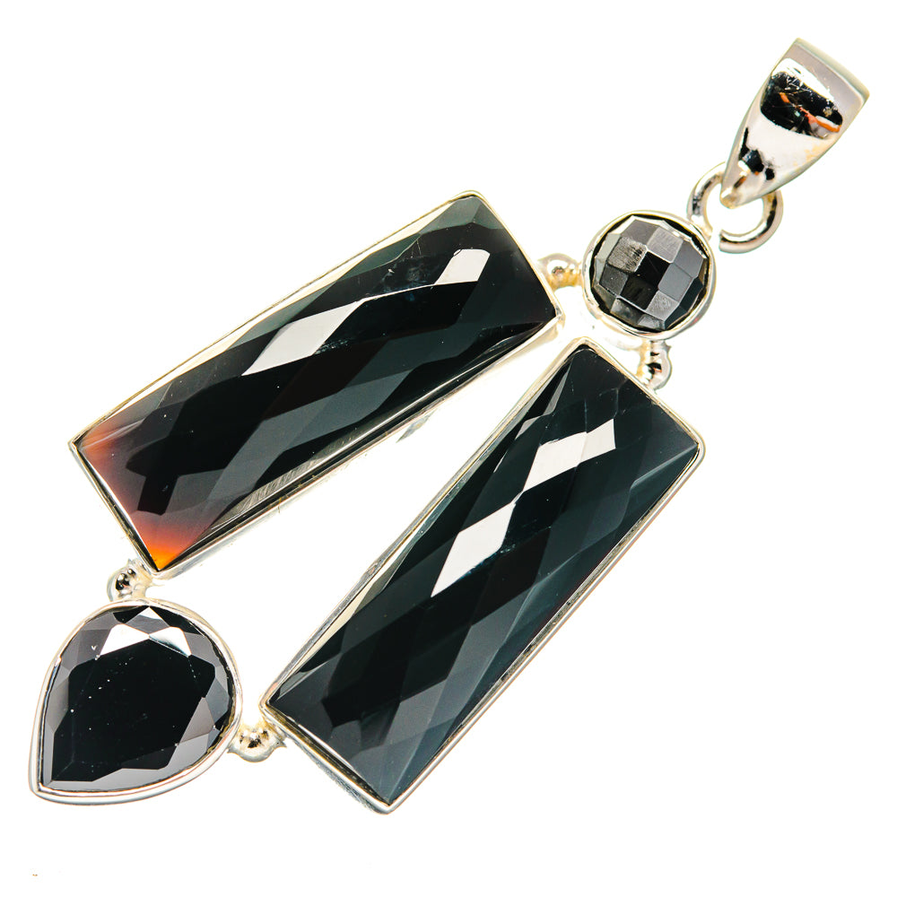 Black Onyx Pendants handcrafted by Ana Silver Co - PD22289