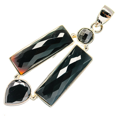 Black Onyx Pendants handcrafted by Ana Silver Co - PD22289