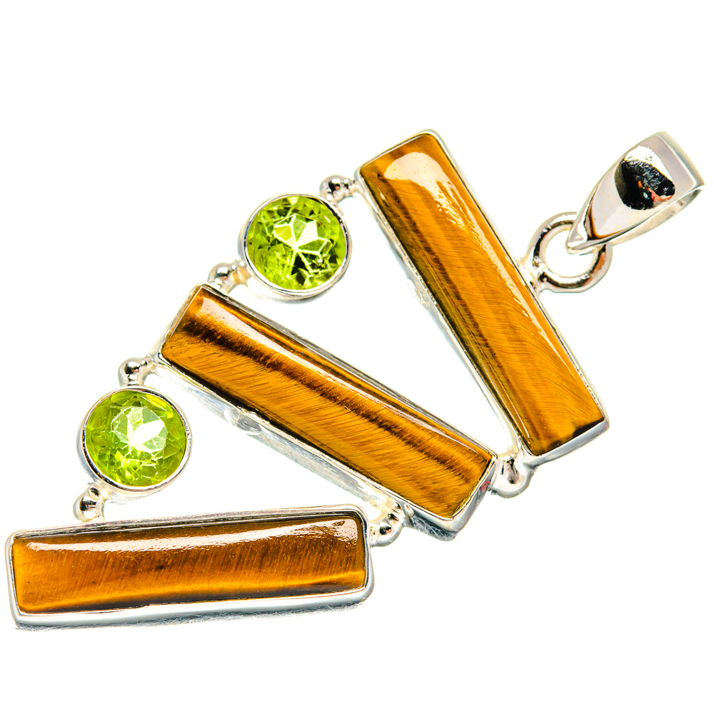 Tiger Eye Pendants handcrafted by Ana Silver Co - PD22292 - Photo 2
