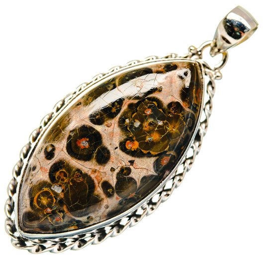 Poppy Jasper Pendants handcrafted by Ana Silver Co - PD22306 - Photo 2