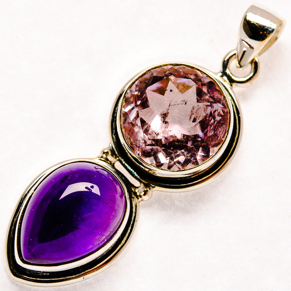 Amethyst Pendants handcrafted by Ana Silver Co - PD22318