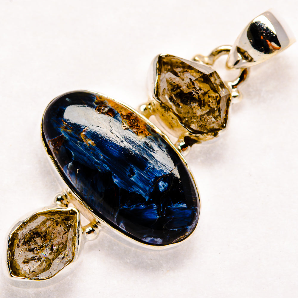 Pietersite Pendants handcrafted by Ana Silver Co - PD22340