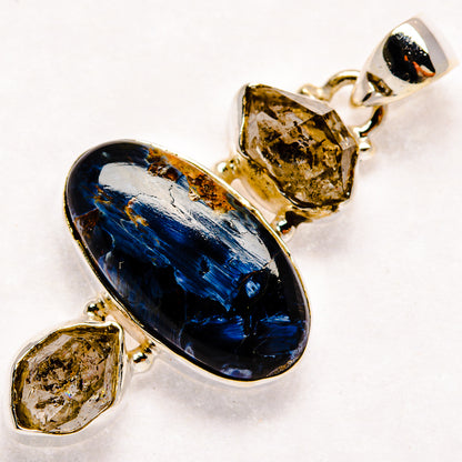 Pietersite Pendants handcrafted by Ana Silver Co - PD22340