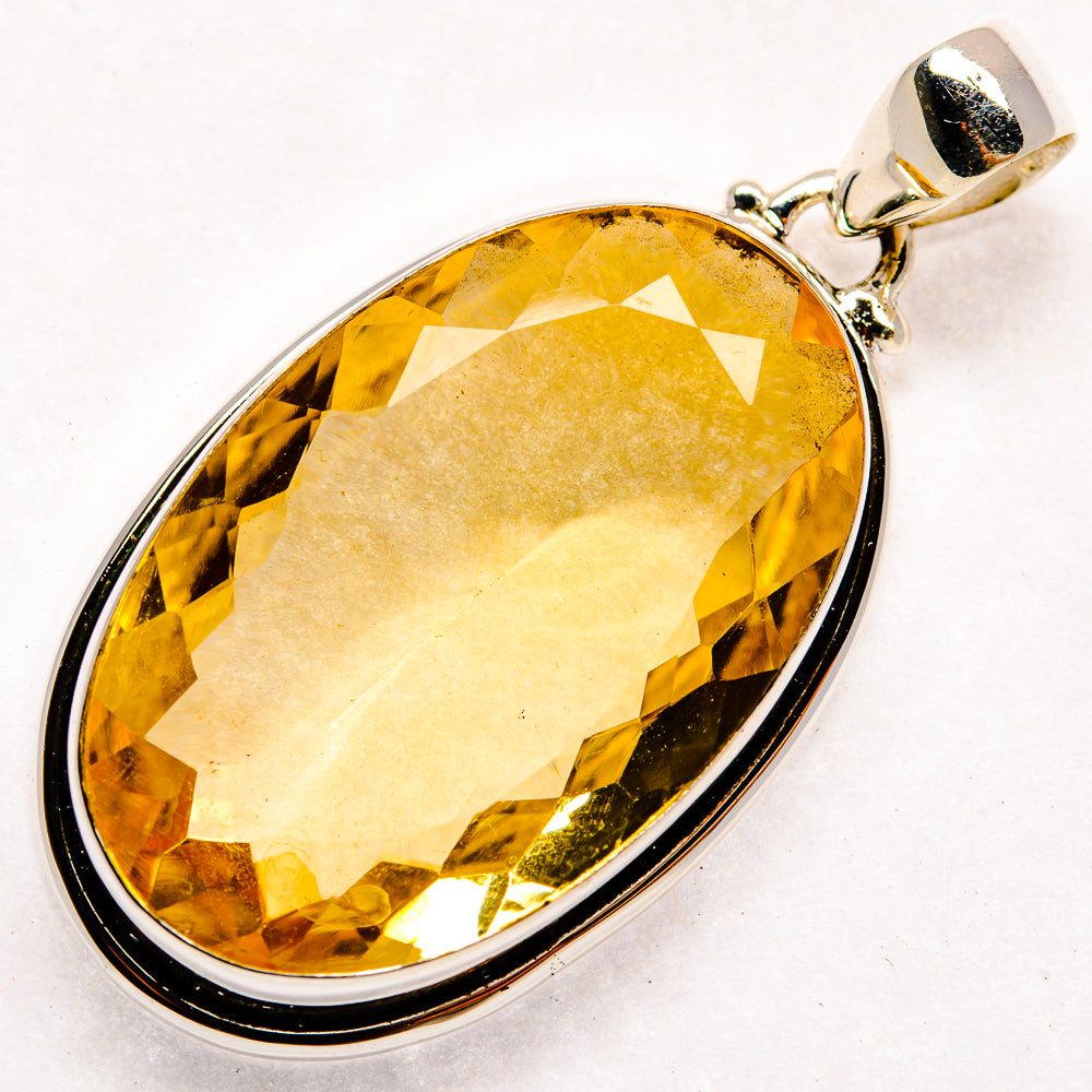 Citrine Pendants handcrafted by Ana Silver Co - PD22345
