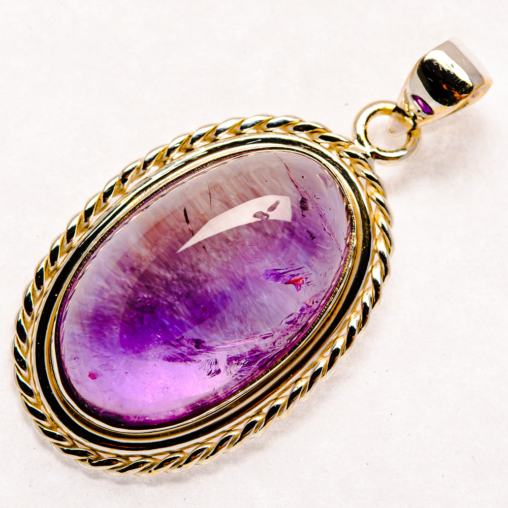 Amethyst Pendants handcrafted by Ana Silver Co - PD22349 - Photo 2