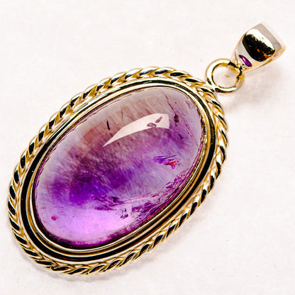 Amethyst Pendants handcrafted by Ana Silver Co - PD22349 - Photo 2