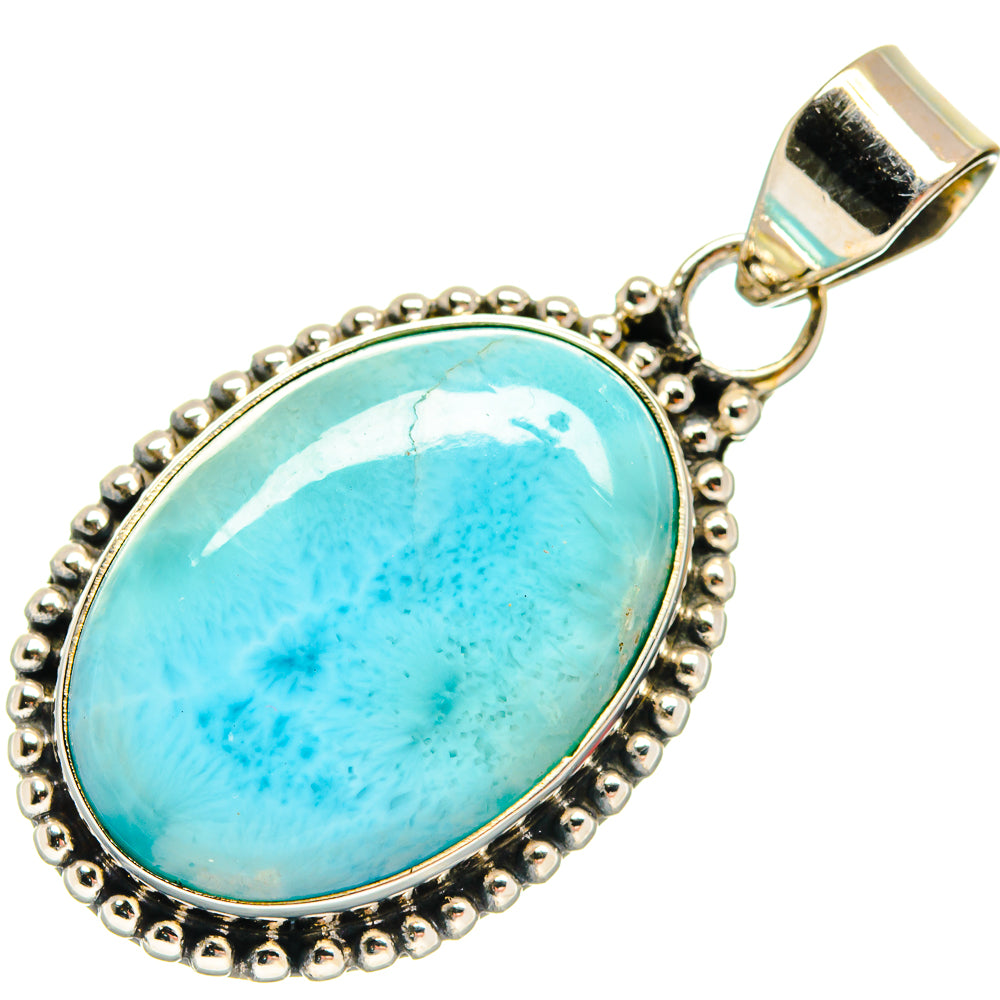 Larimar Pendants handcrafted by Ana Silver Co - PD22362