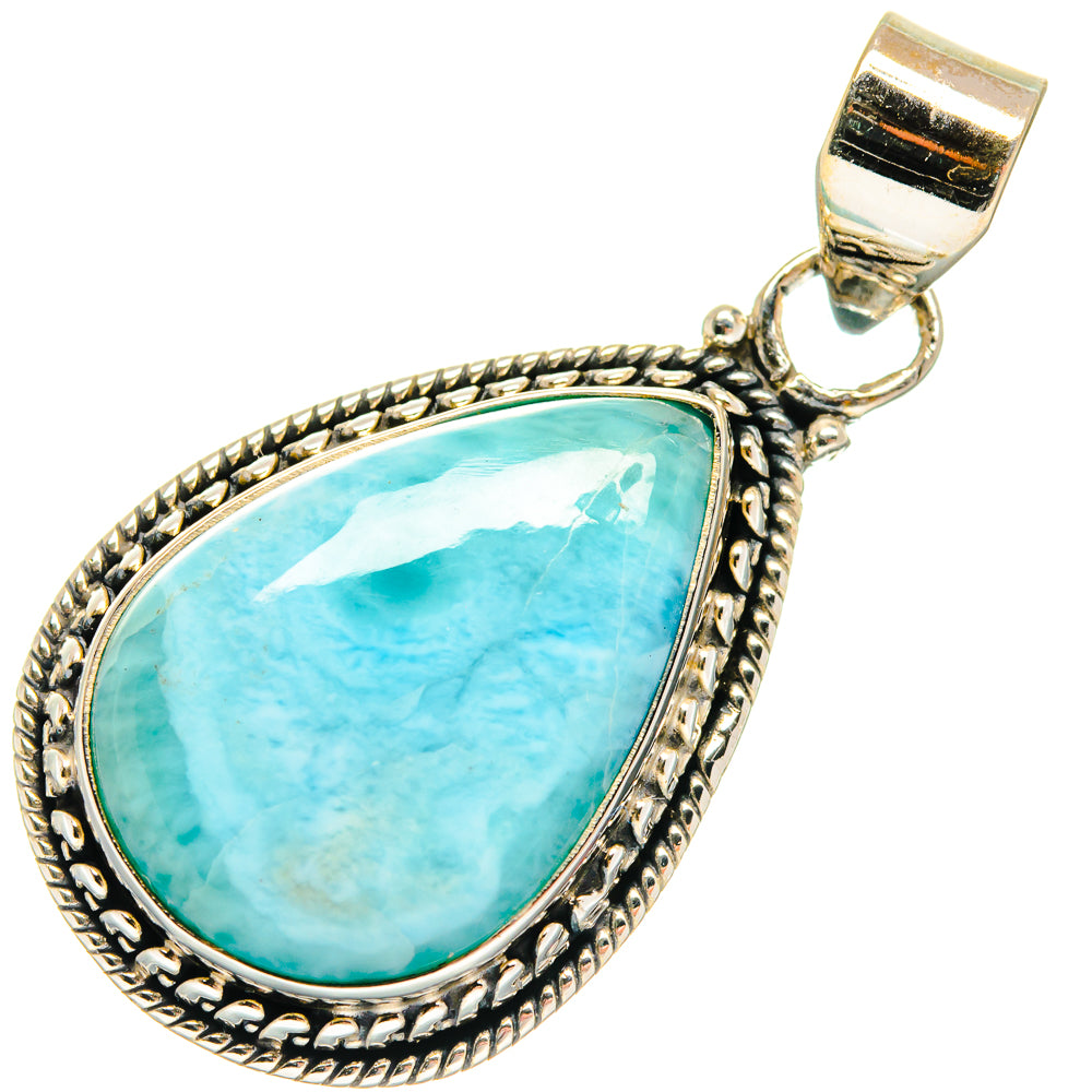 Larimar Pendants handcrafted by Ana Silver Co - PD22363