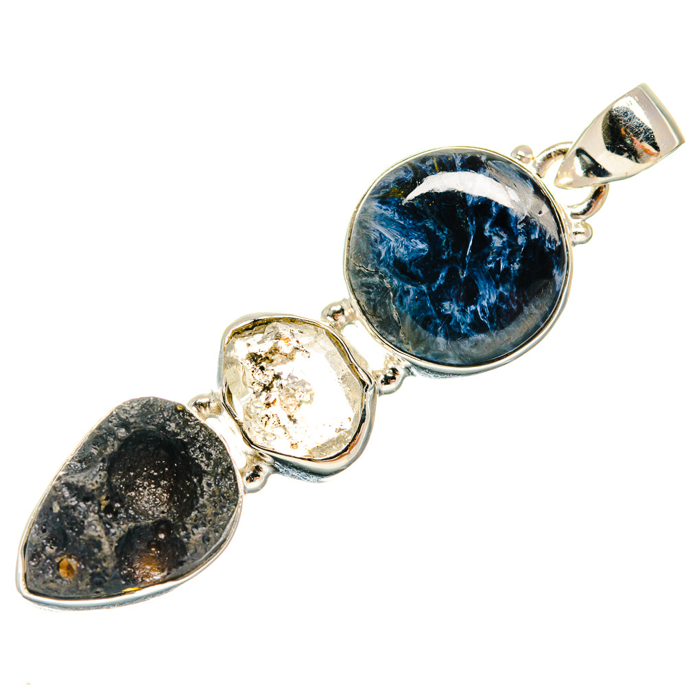 Pietersite Pendants handcrafted by Ana Silver Co - PD22369 - Photo 2