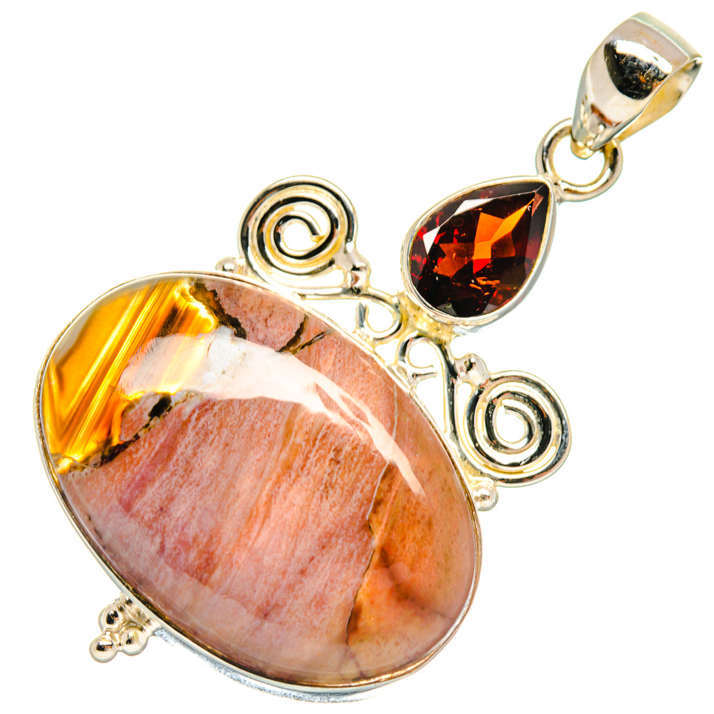 Butterfly Jasper Pendants handcrafted by Ana Silver Co - PD22376