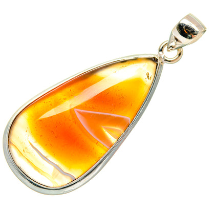 Botswana Agate Pendants handcrafted by Ana Silver Co - PD22378 - Photo 2