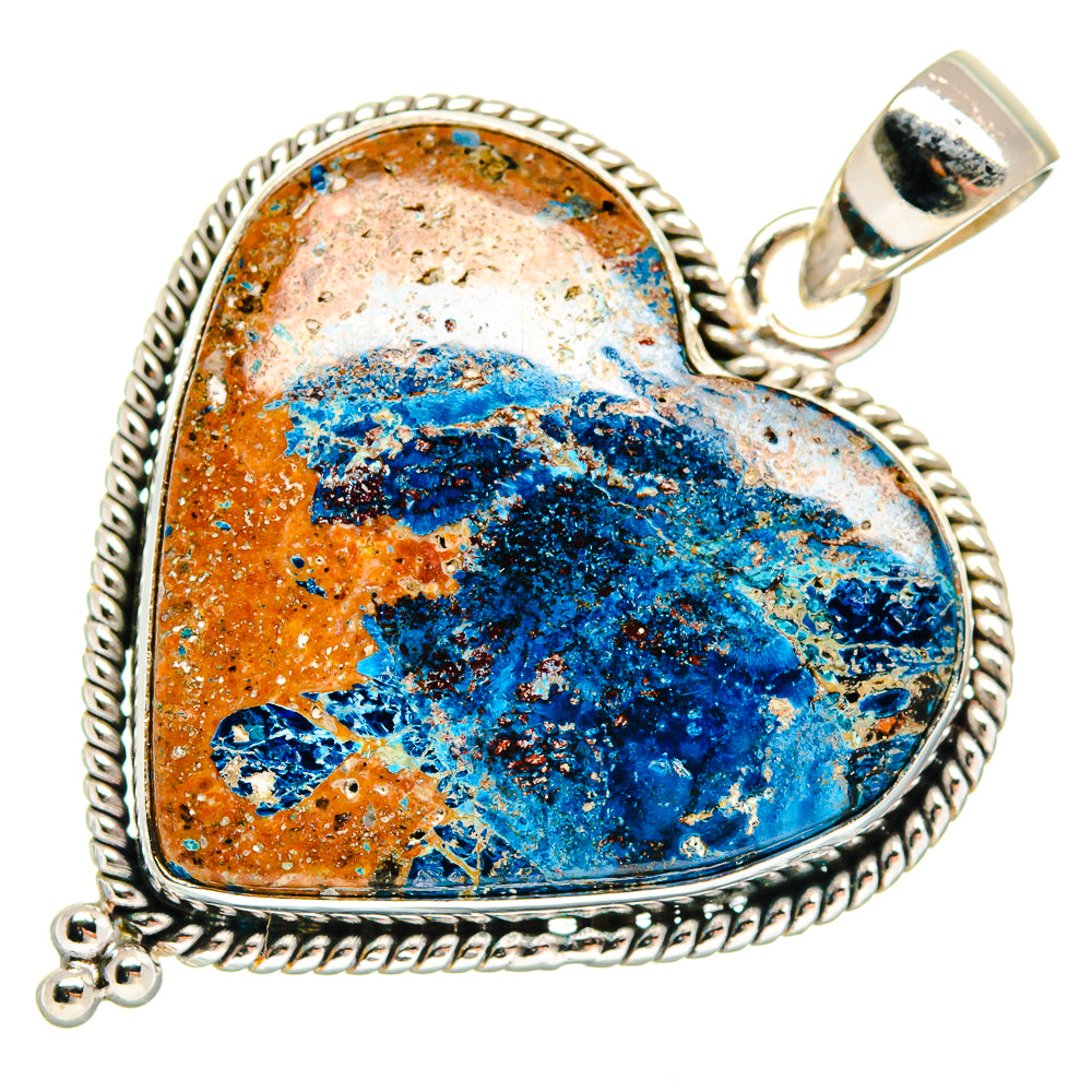 Shattuckite Pendants handcrafted by Ana Silver Co - PD22382