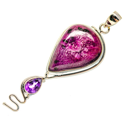 Ruby Fuchsite Pendants handcrafted by Ana Silver Co - PD22383