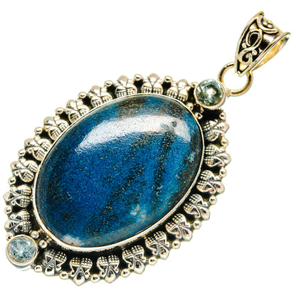 Shattuckite Pendants handcrafted by Ana Silver Co - PD22393 - Photo 2