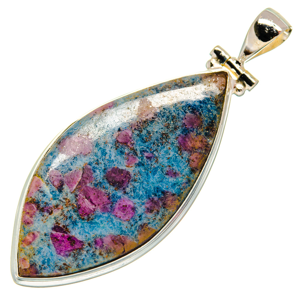 Ruby Fuchsite Pendants handcrafted by Ana Silver Co - PD22402