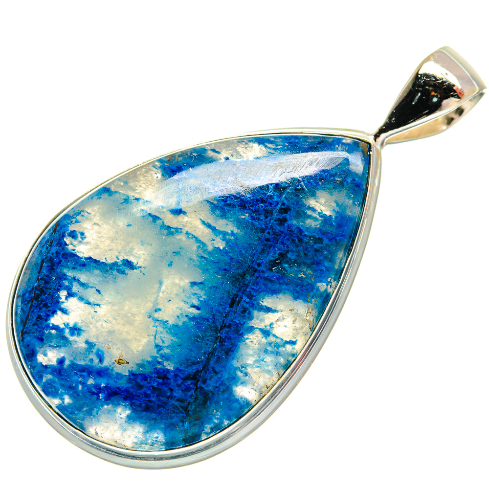 Chrysocolla In Quartz Pendants handcrafted by Ana Silver Co - PD22416