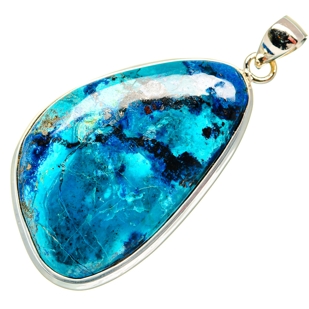 Shattuckite Pendants handcrafted by Ana Silver Co - PD22420