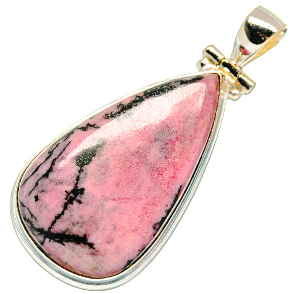 Rhodonite Pendants handcrafted by Ana Silver Co - PD22435