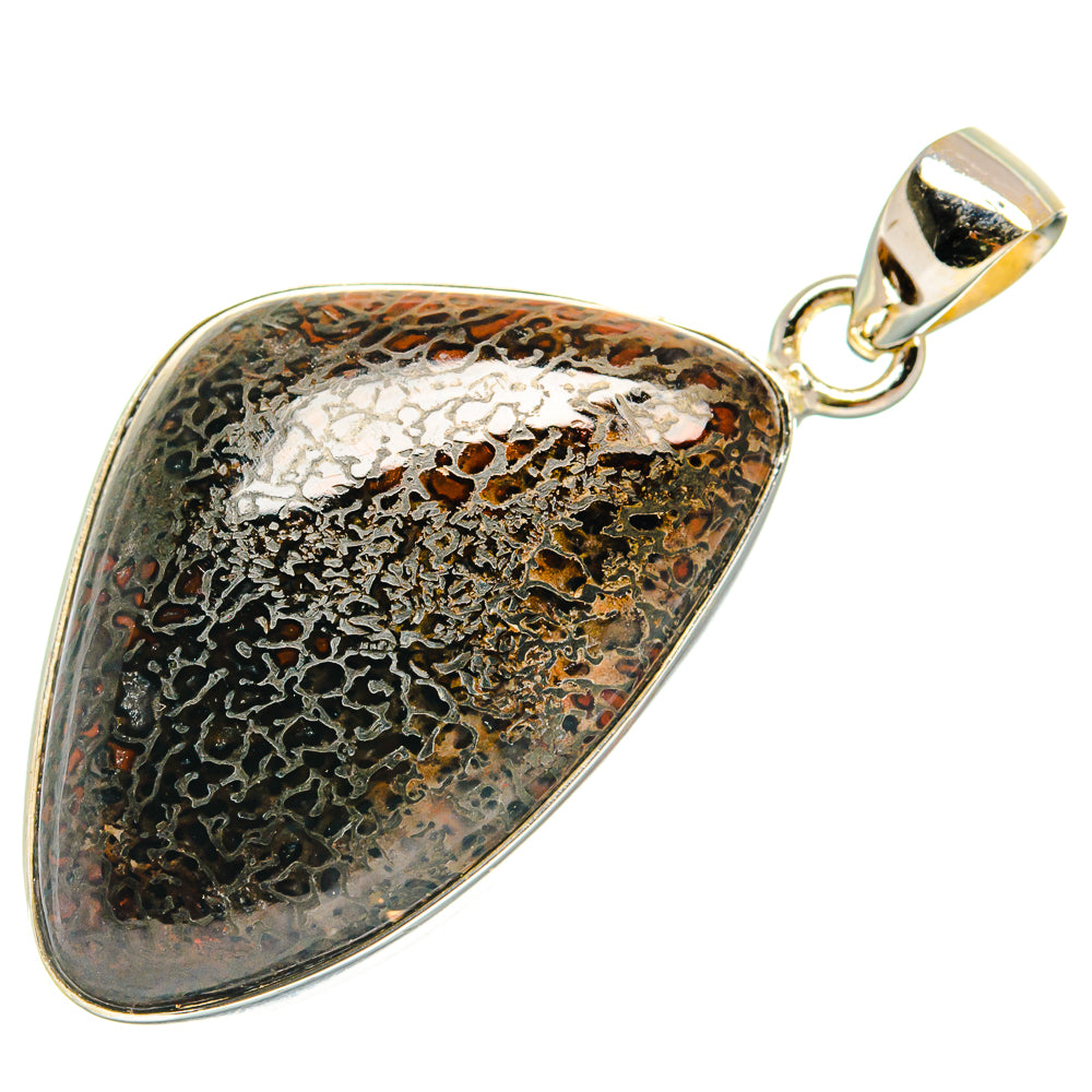 Dinosaur Bone Pendants handcrafted by Ana Silver Co - PD22446