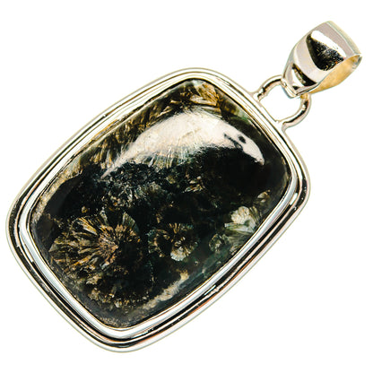 Golden Seraphinite Pendants handcrafted by Ana Silver Co - PD22448 - Photo 2