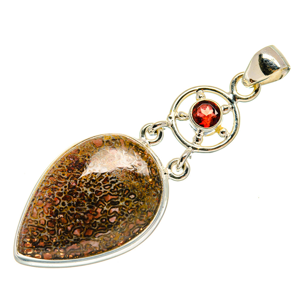 Dinosaur Bone Pendants handcrafted by Ana Silver Co - PD22452 - Photo 2