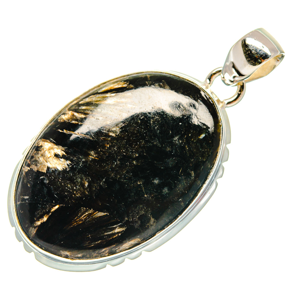Golden Seraphinite Pendants handcrafted by Ana Silver Co - PD22458 - Photo 2
