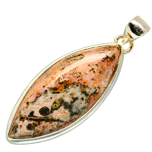 Poppy Jasper Pendants handcrafted by Ana Silver Co - PD22464 - Photo 2