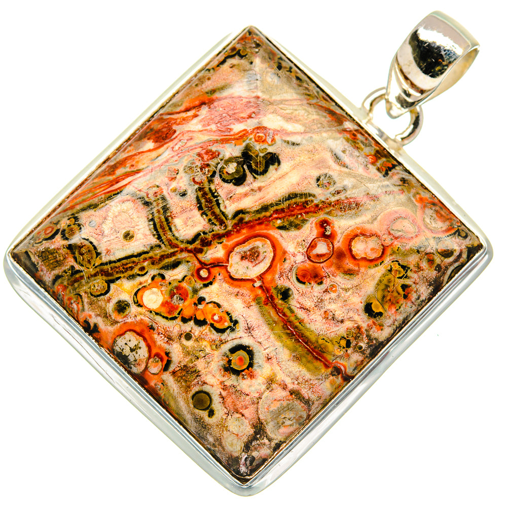 Poppy Jasper Pendants handcrafted by Ana Silver Co - PD22466