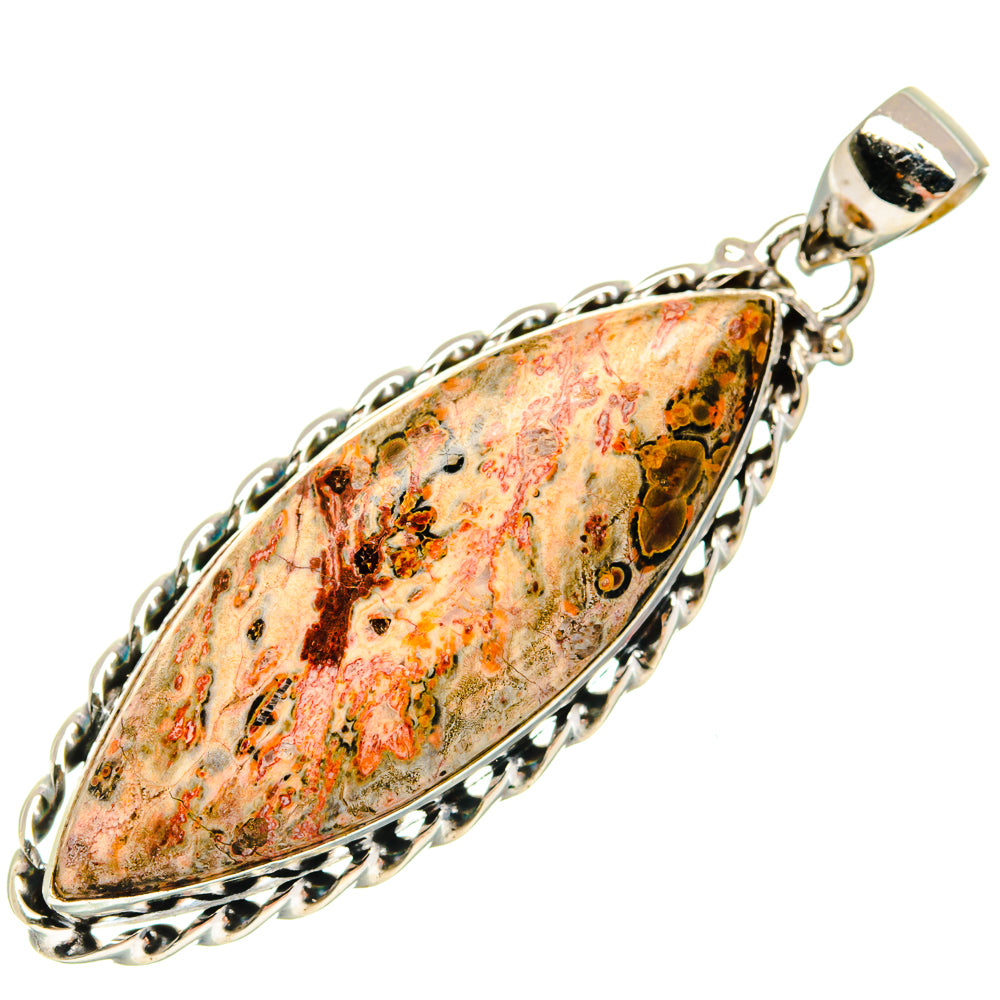 Poppy Jasper Pendants handcrafted by Ana Silver Co - PD22474 - Photo 2
