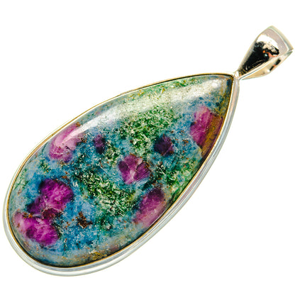 Ruby Fuchsite Pendants handcrafted by Ana Silver Co - PD22479