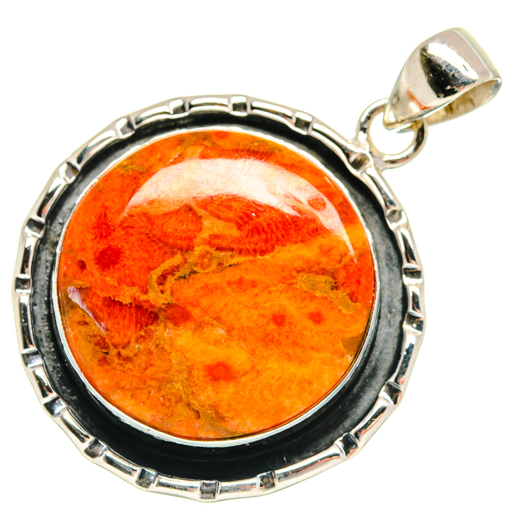 Sponge Coral Pendants handcrafted by Ana Silver Co - PD22480