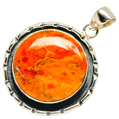 Sponge Coral Pendants handcrafted by Ana Silver Co - PD22480