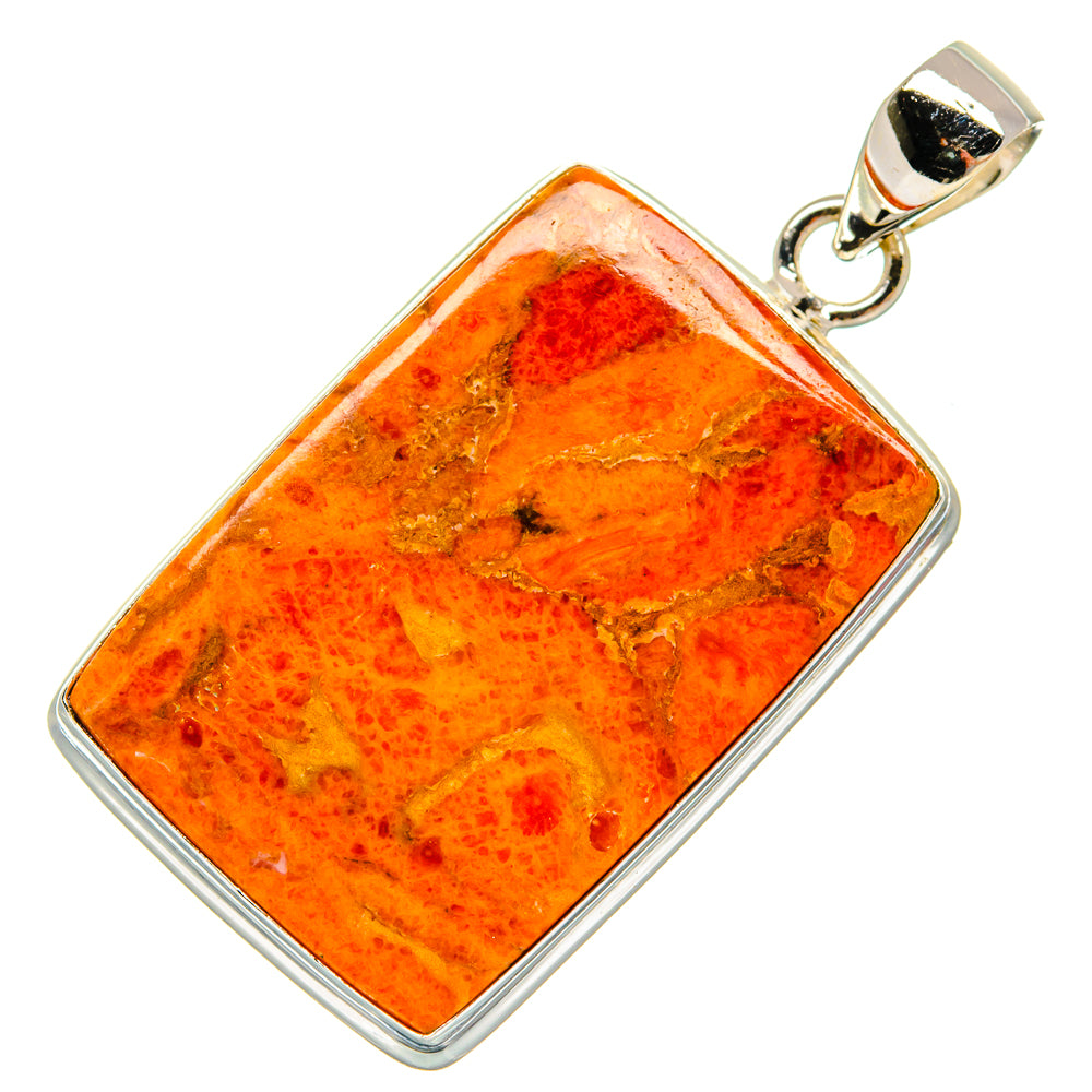 Sponge Coral Pendants handcrafted by Ana Silver Co - PD22483